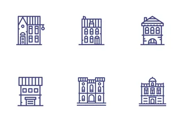 City Architecture Icon Pack