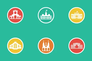 City Attractions Icon Pack