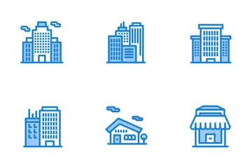 City Building Icon Pack