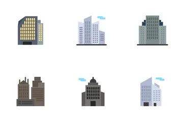 City Building Icon Pack