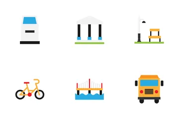 City Building Icon Pack