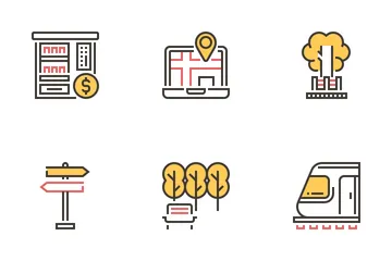 City Element Icon Pack