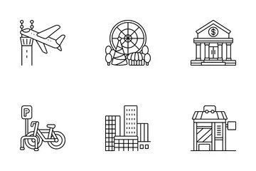 City Element Icon Pack