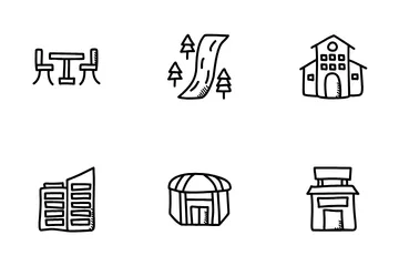 City Element Icon Pack