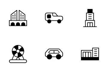 City Element Icon Pack