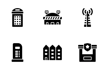 City Element Icon Pack