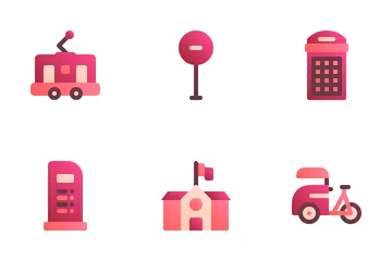 City Element Icon Pack