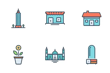 City Element Icon Pack