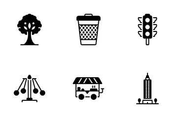 City Element Icon Pack