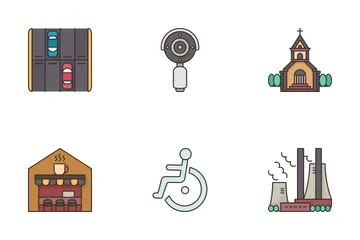 City Element Icon Pack