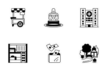 City Element Icon Pack