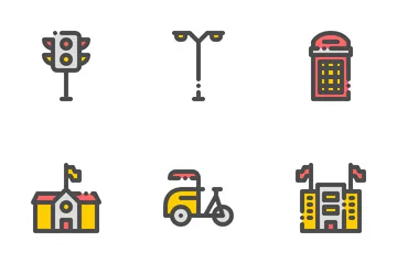 City Element Icon Pack