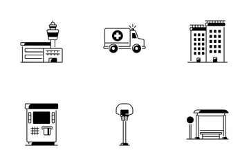 City Element Icon Pack