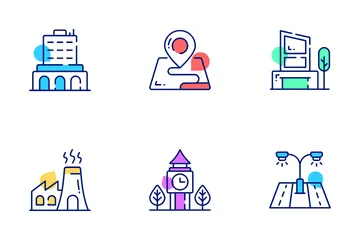 City Elements Icon Pack