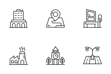 City Elements Icon Pack