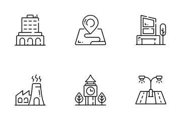 City Elements Icon Pack