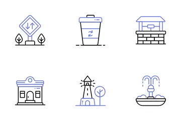 City Elements Icon Pack