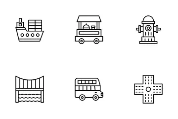 City Elements Icon Pack