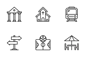 City Elements Icon Pack