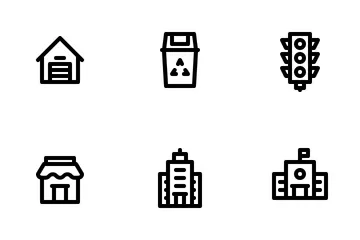 City Elements Icon Pack