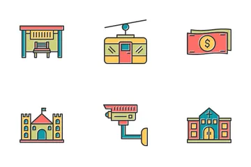 City Elements Icon Pack