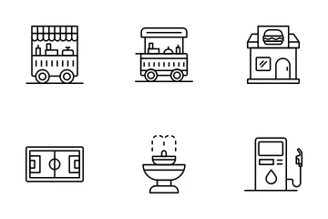 City Elements Icon Pack