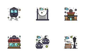 City Elements Icon Pack