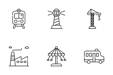 City Elements Icon Pack