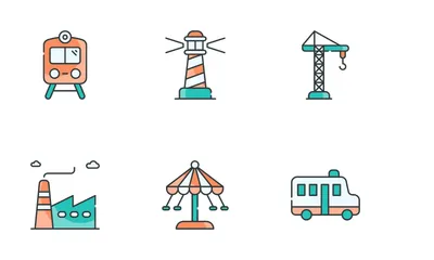 City Elements Icon Pack