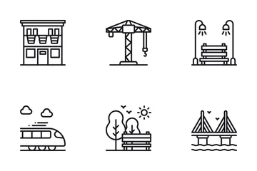 City Elements Icon Pack