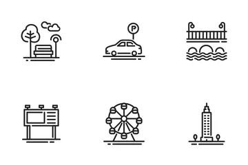 City Elements Icon Pack