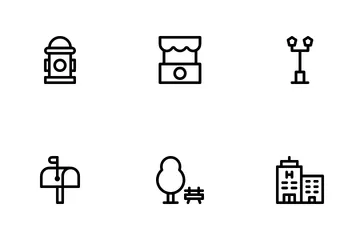 City Elements Icon Pack