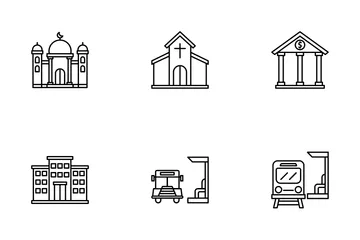 City Facilities Icon Pack