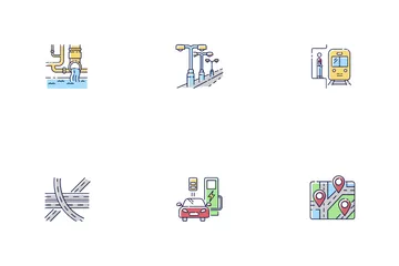 City Infrastructure Icon Pack