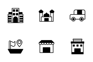 City Places Icon Pack