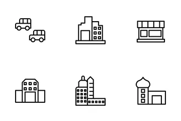 City Places Icon Pack