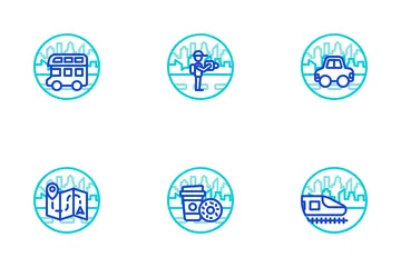 City Tourism Icon Pack