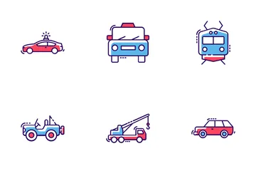 City Transportation Icon Pack