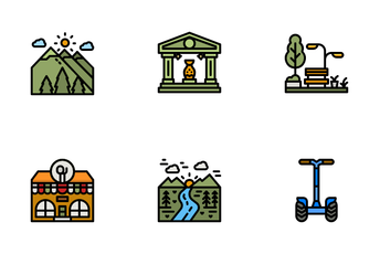 City Travel Icon Pack