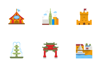 City Travel Icon Pack