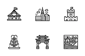 City Travel Icon Pack