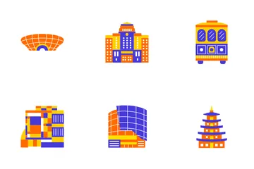 Ciudad de Seúl Icon Pack