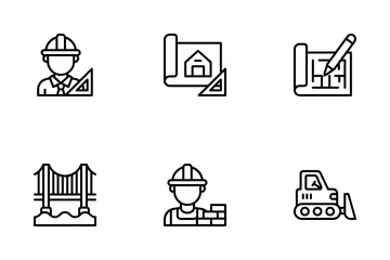 Civil Engineering Icon Pack