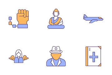 Civilização humana Pacote de Ícones
