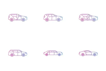 Clasificación de automóviles Paquete de Iconos