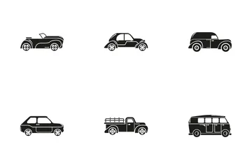 Classic Car Icon Pack