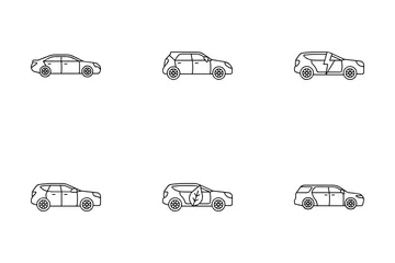 Classification automobile Pack d'Icônes