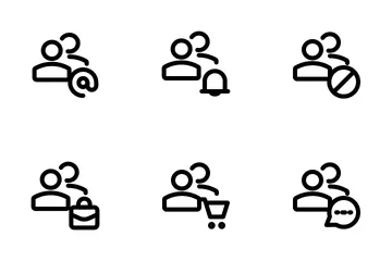 Utilisateur multiple classique Pack d'Icônes