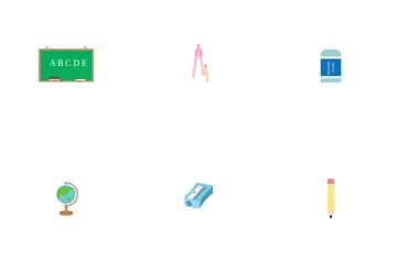 Classroom Object Icon Pack