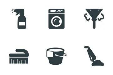 Cleaning And Housekeeping  Icon Pack